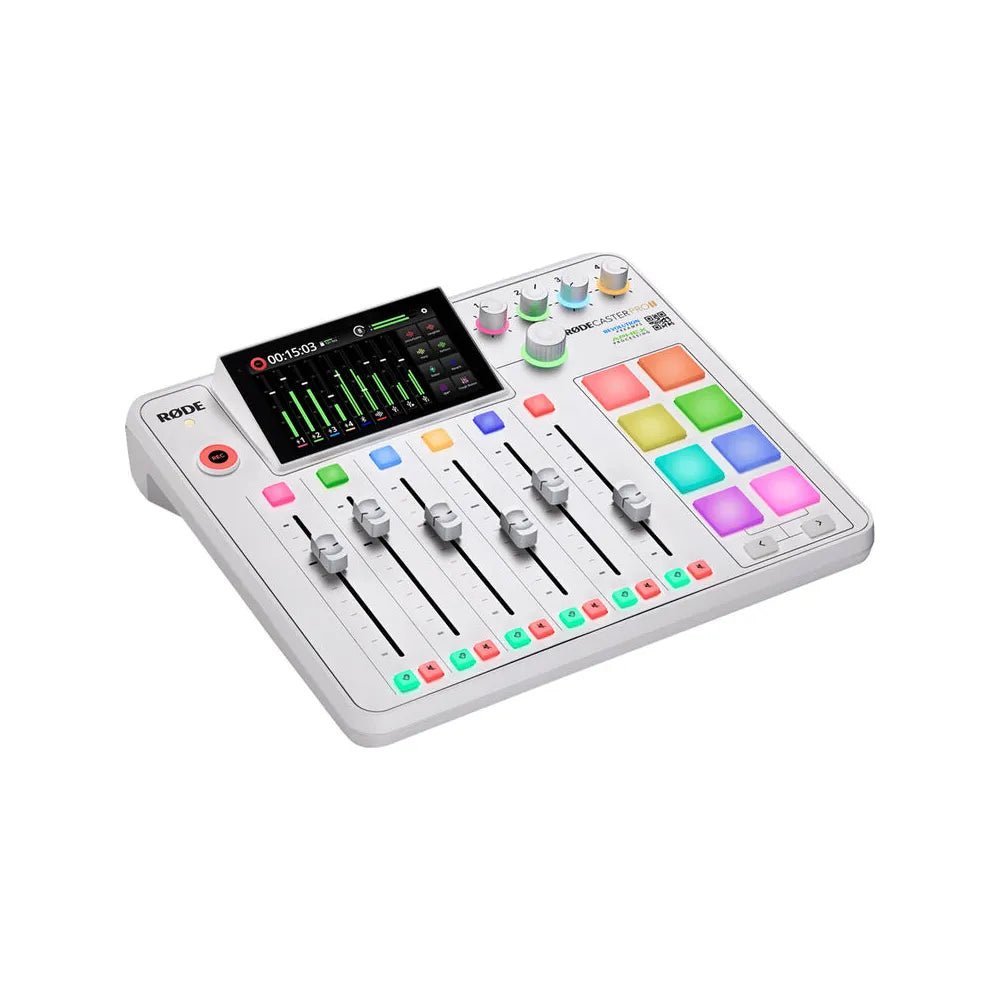RODE RODECaster Pro II Integrated Audio Production Studio (White)IT CareAudio Studio