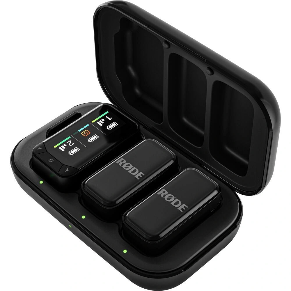 RODE WIMICROCKIT WIRELESS MICRO 2 - PERSON ULTRACOMPACT WIRELESS MICROPHONE PRO FOR CAMERA AND MOBILEIT CareMicrophones