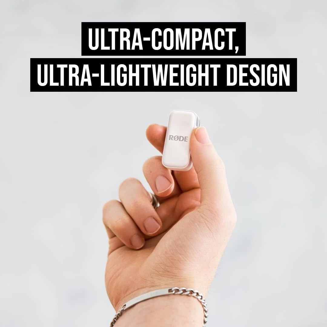 RODE WIMICROCW ULTRA COMPACT WIRELESS MIC FOR USB - C (WHITE)IT CareMicrophones