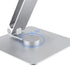 Rotatable 360° Adjustable Book Tablet & Laptop Stand Holder - Wood Brown Aluminum BodyIT CareBook Stand