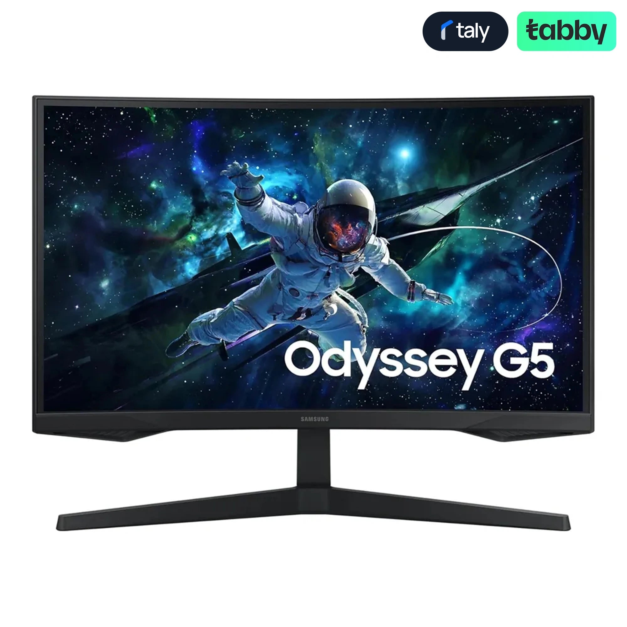 Samsung 27" Odyssey G5 G55c Qhd 165hz 1ms Curved Gaming Monitor LS27CG552EMXUEIT CareMonitor