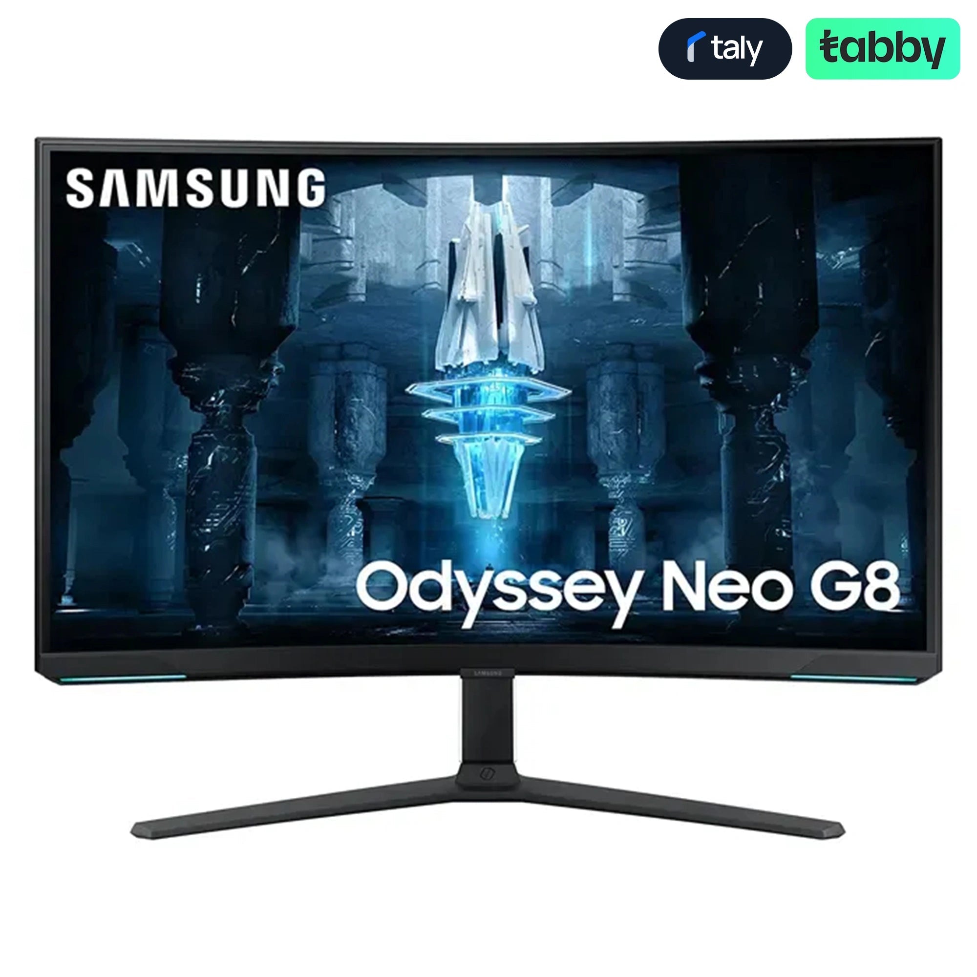 Samsung 32" Odyssey Neo G8 4K UHD 240Hz 1ms G-Sync Curved Gaming Monitor | IT Care Kuwait