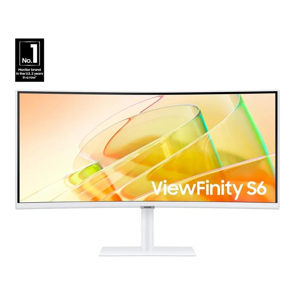 Samsung 34 - inch Viewfinity S65tc Series Ultra - wqhd 1000r Curved Computer Monitor Hdr10 100hz Amd Freesync Thunderbolt 4 Height Adjustable Stand Built - in SpeakersIT CareMonitor