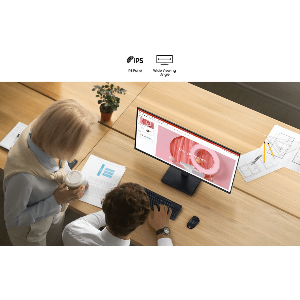 Samsung Essential Monitor S3 Fhd Office Monitor - 22’’ LS22D300GAMXUEIT CareMonitor