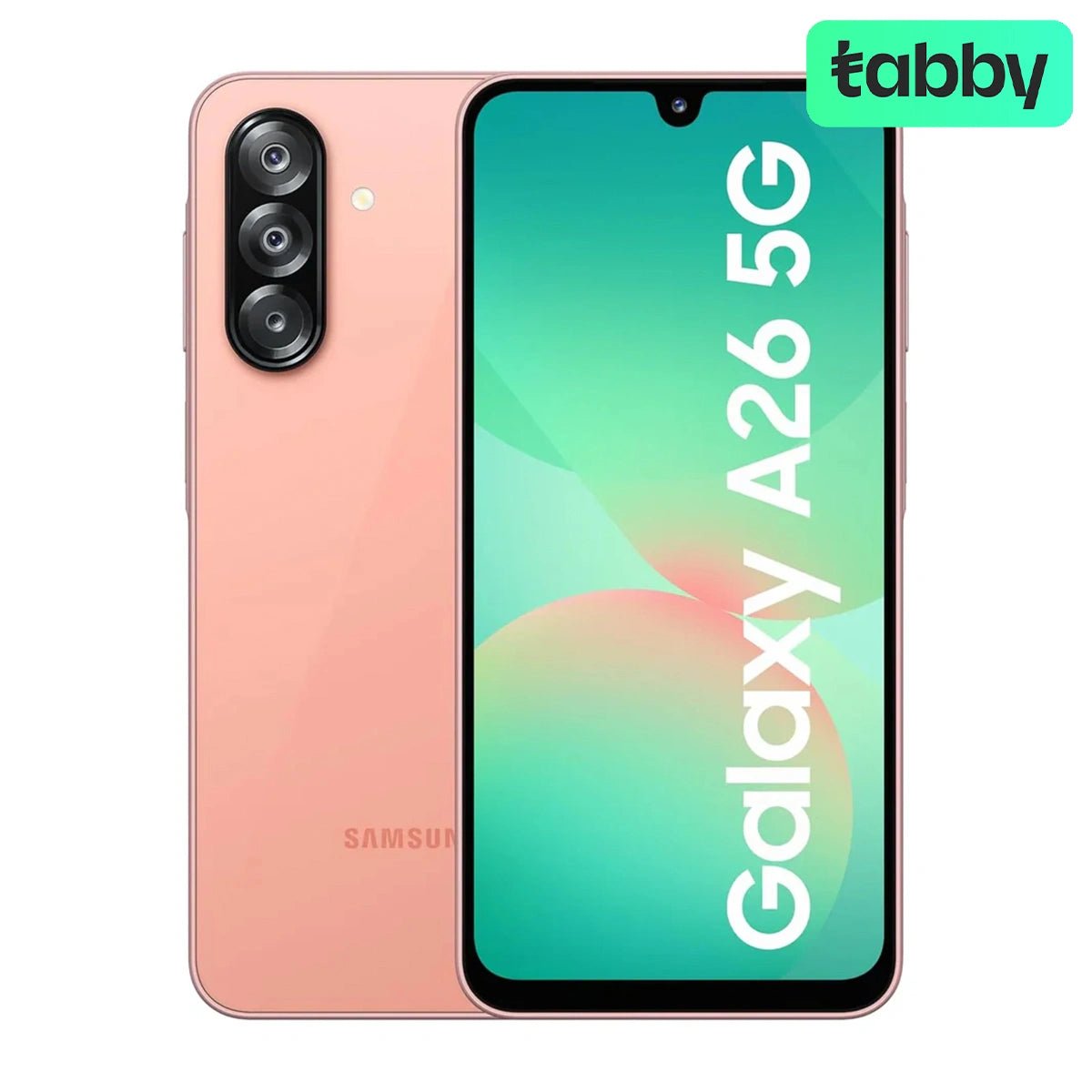 Samsung Galaxy A26 - 256GB / 8GB RAM / 6.7" FHD+ / 5G / Peach Pink | IT Care Kuwait