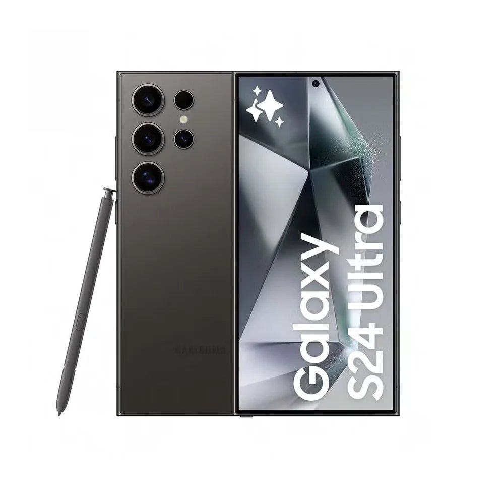 Samsung Galaxy S24 Ultra 256GB 6.8 Inch Quad HD Plus 5G Titanium Black | IT Care Kuwait
