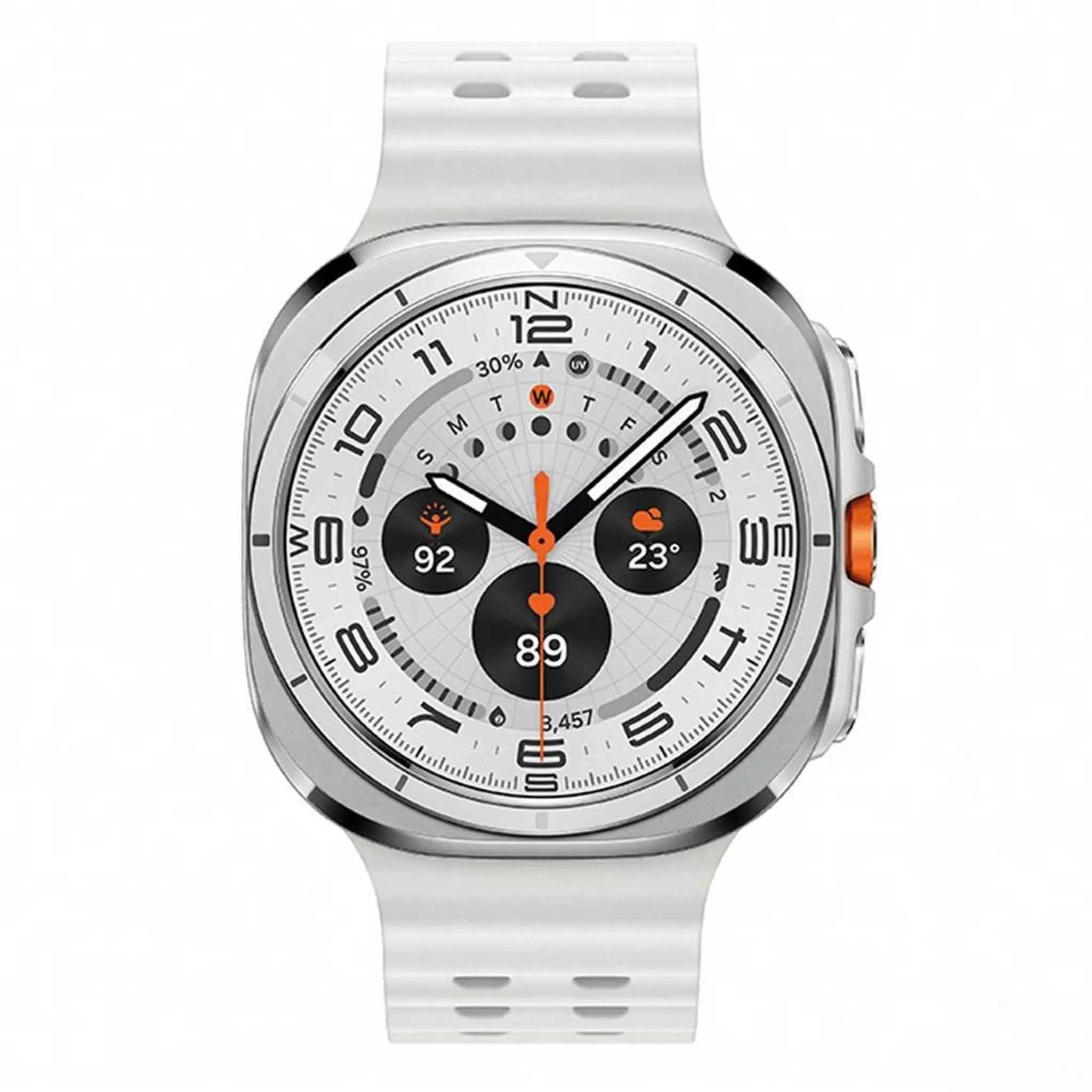 Samsung Galaxy Watch Ultra Smartwatch 2025 / 47mm / Bluetooth – Titanium WhiteIT CareSmartwatches