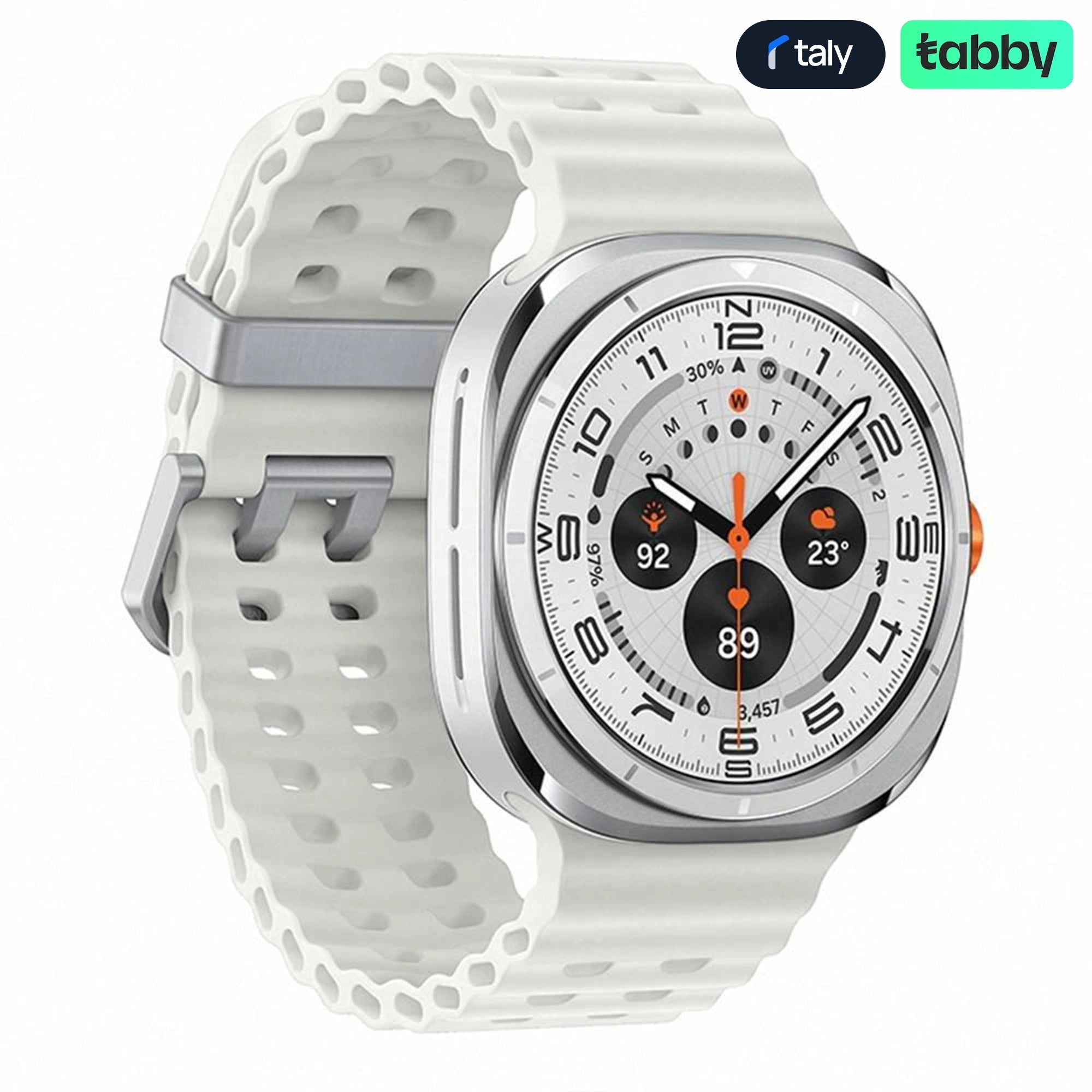 Samsung Galaxy Watch Ultra Smartwatch 2025 / 47mm / Bluetooth – Titanium WhiteIT CareSmartwatches