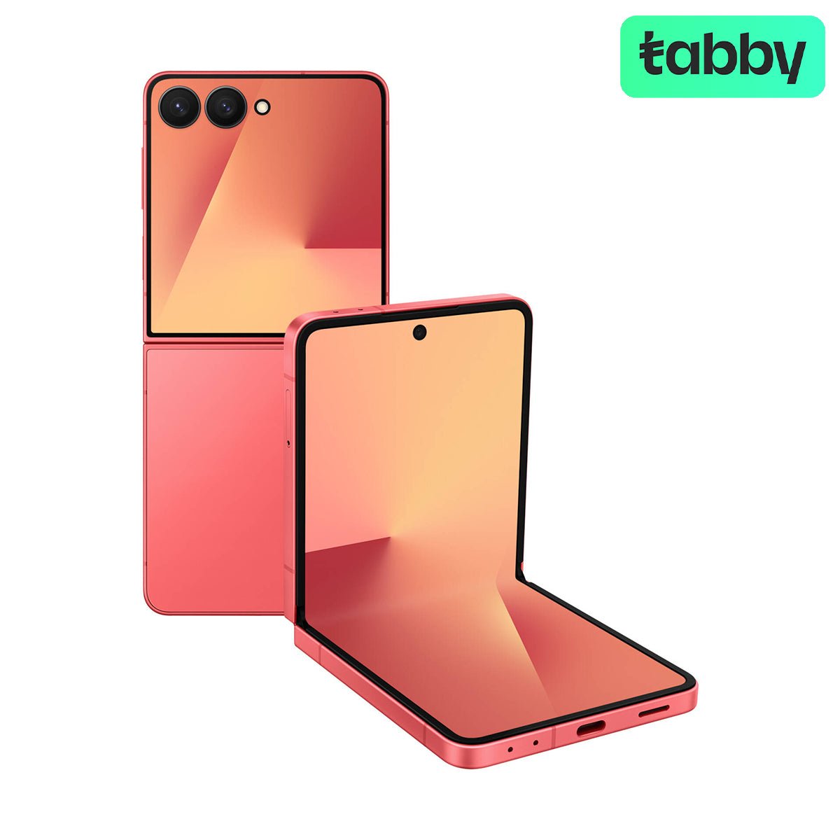 Samsung Galaxy Z Flip 7 - 256GB / Coralred / 12GB RAM / 5G / 6.9" FHD+IT CareSamsung Mobile