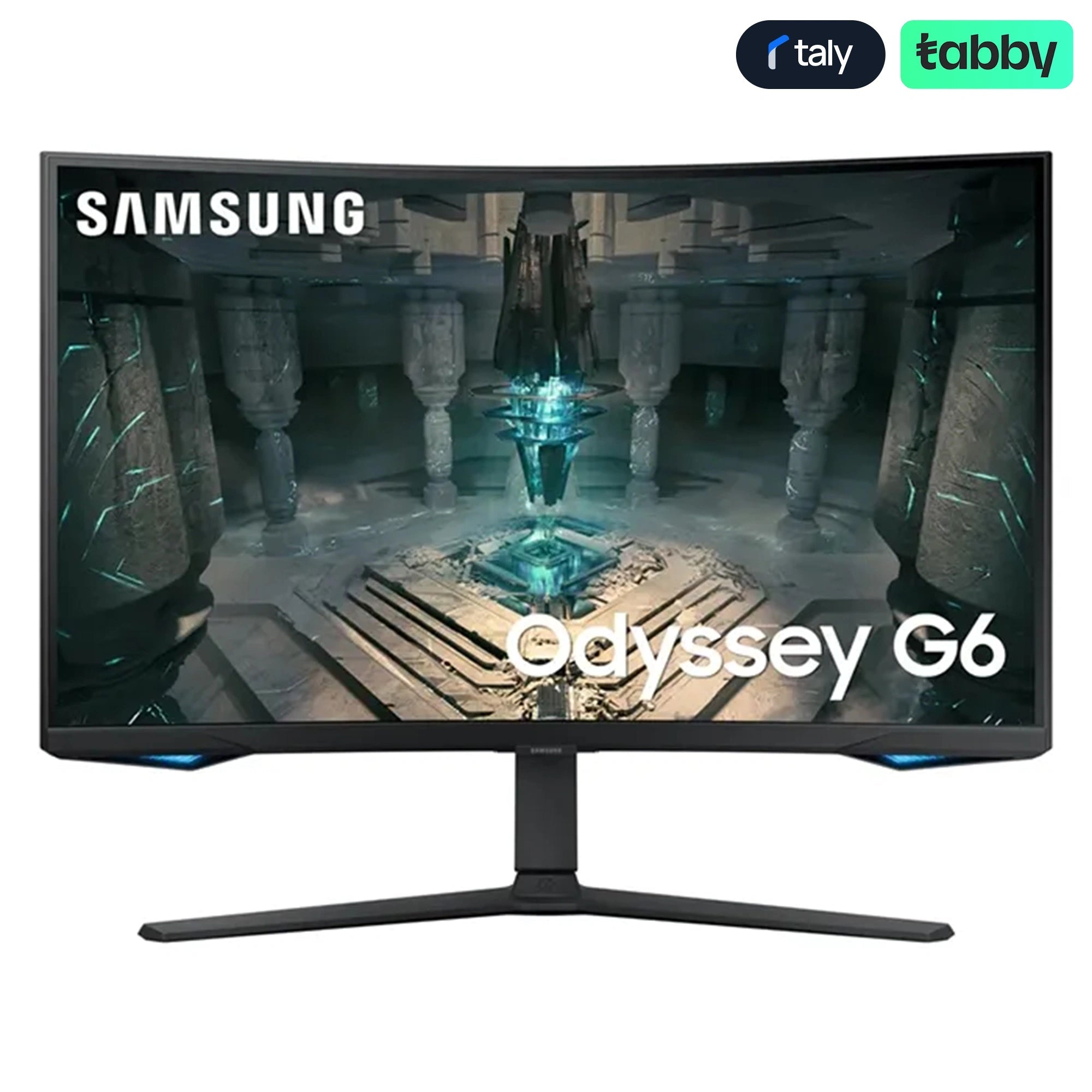 Samsung Odyssey G6 27 - inch Curved Gaming Monitor With Qhd Resolution And 240hz Refresh Rate 1ms Gtg With Amd FreesyncIT CareMonitor