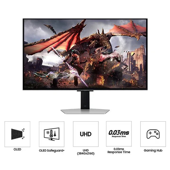 Samsung Odyssey G80sd 32" 4k Uhd Oled, 240hz, 0.03ms, Hdmi 2.1, Amd Freesync Premium Pro Smart Gaming MonitorIT CareMonitor