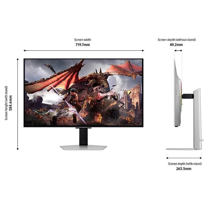 Samsung Odyssey G80sd 32" 4k Uhd Oled, 240hz, 0.03ms, Hdmi 2.1, Amd Freesync Premium Pro Smart Gaming MonitorIT CareMonitor