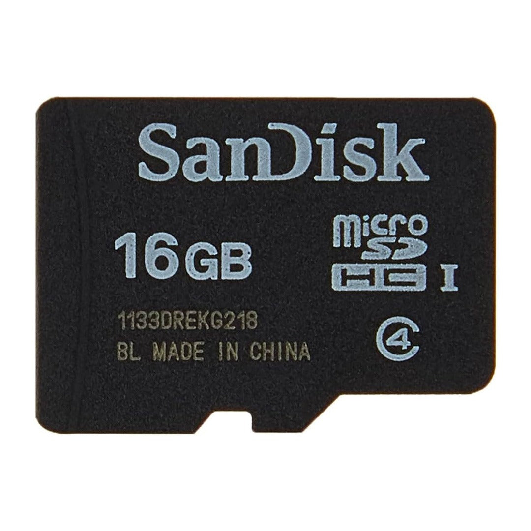 بطاقة الذاكرة سانديسك مايكرو اس دي اتش سي – 16 جيجابايت/ بطاقة الذاكرة – SDSDQM-016G-B35 