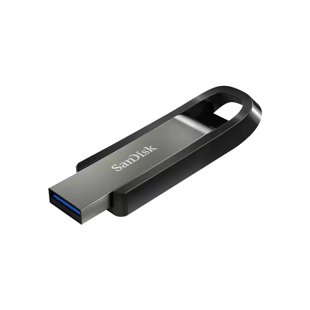 فلاش درايف SanDisk Extreme Go - 64 جيجابايت / حتى 100 ميجابايت/ثانية / USB 3.2 / أسود 