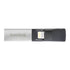 SanDisk iXpand Flash Drive - 128GB / Up to 150 MB/s / USB 3.0 / Black and Silver