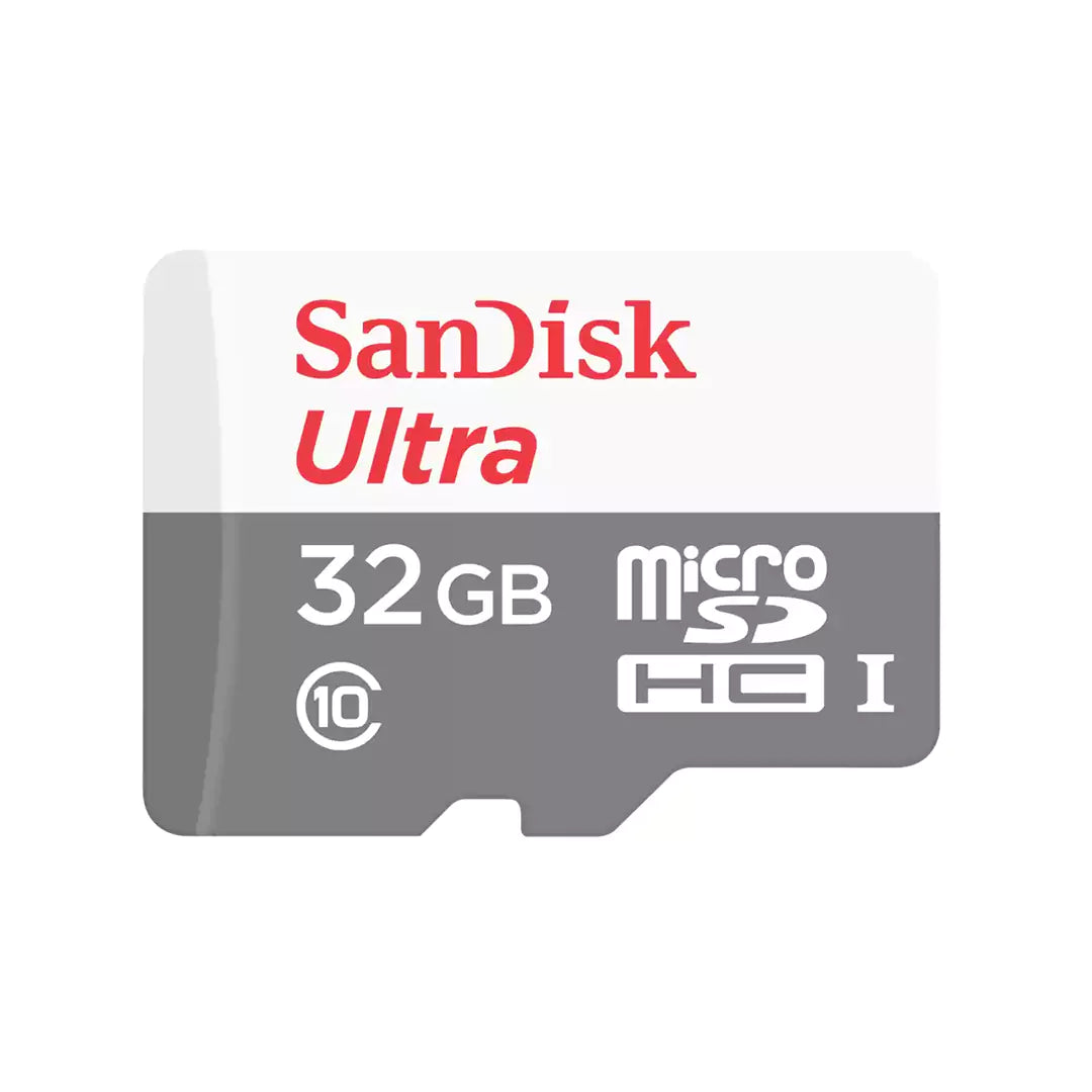 بطاقة ذاكرة SanDisk Utra Micro SDXC UHS-I - سعة 32 جيجابايت / حتى 100 ميجابايت/ثانية 