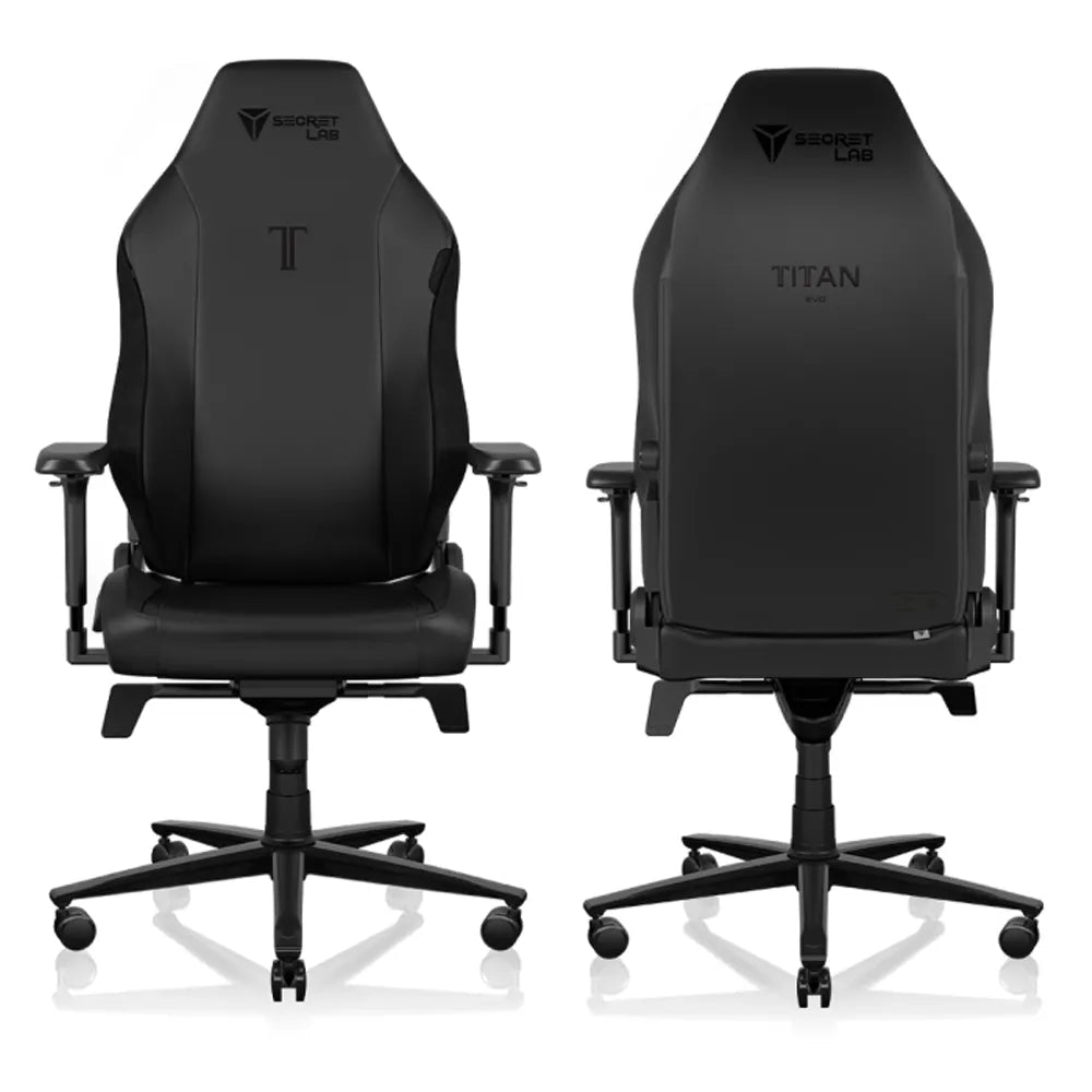 Secretlab TITAN Evo NEO Hybrid Leatherette Gaming Chair Black 4-Way Lumbar Support 165 Recline Size XL | IT Care Kuwait