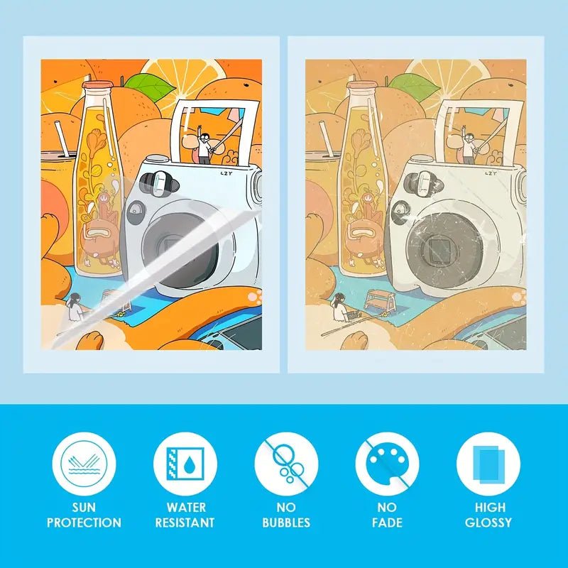 Self - Adhesive Laminating Sheets – A4/ Glossy/ 20 SheetsIT CareA4 Laminating Film