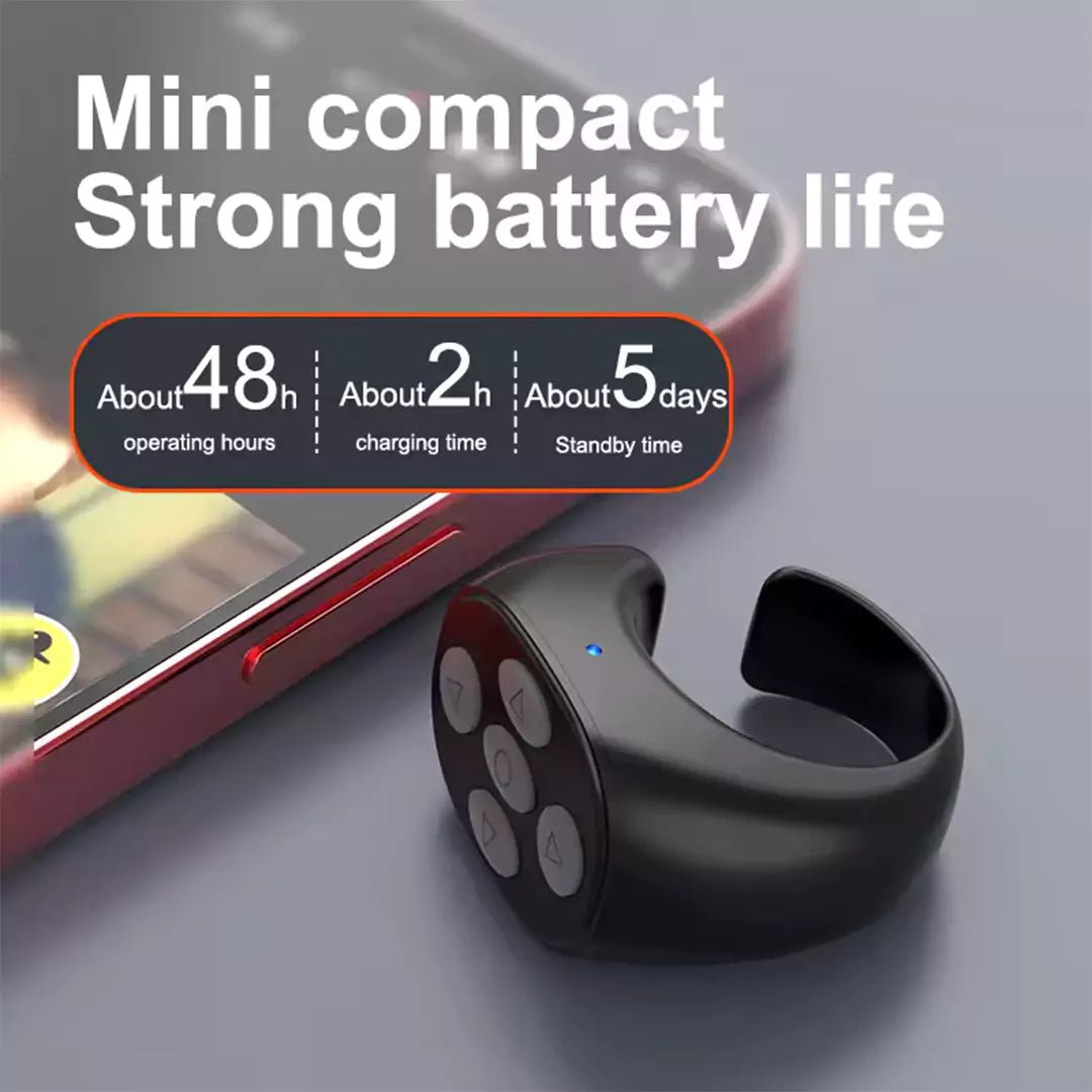 Selfie Remote Control Ring – TikTok, Photo, Video, and Novel Page TurnerIT CareRemote Control Ring