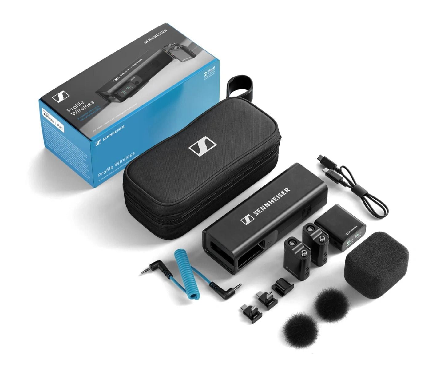 SENNHEISER PROFILE WIRELESS 2 - CHANNEL SET ALL - IN - ONE MICROPHONE SYSTEMIT CareMicrophones