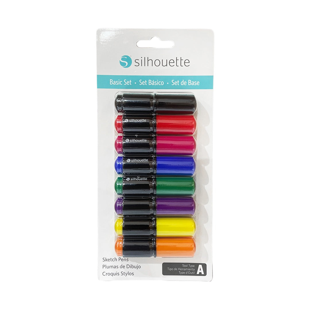 Silhouette Sketch Pens – Basic Set