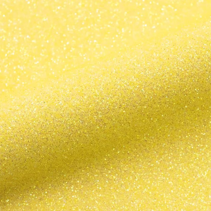 Siser Glitter Heat Transfer Vinyl Lemon Sugar 50cm x 1m | IT Care Kuwait