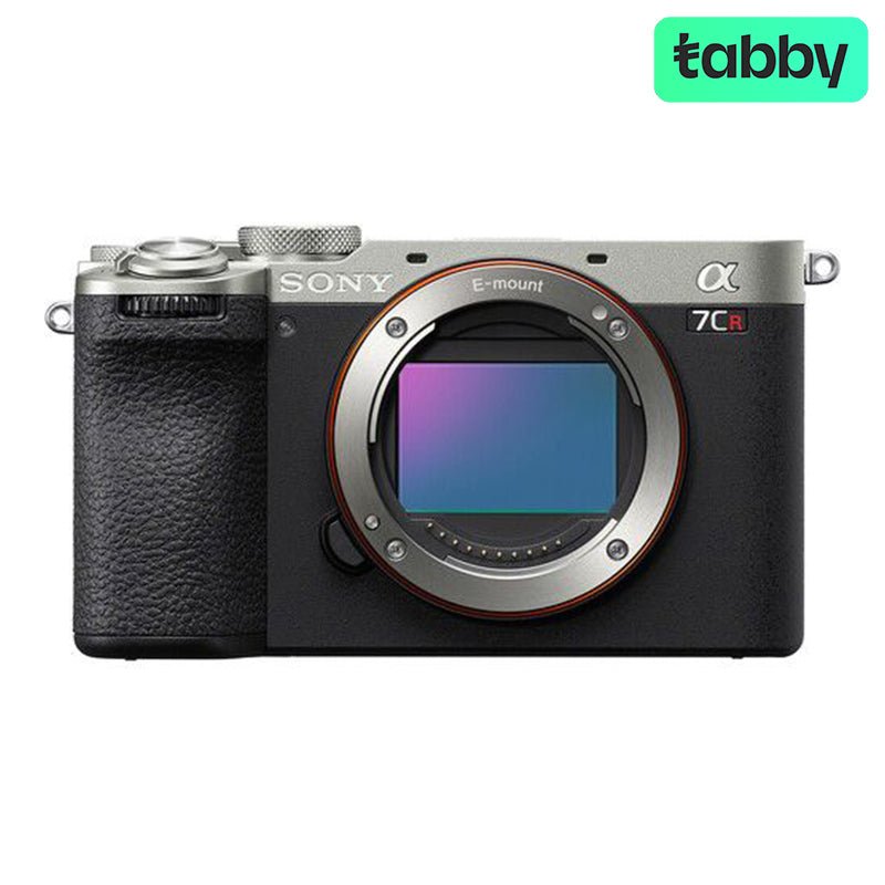 Sony Alpha A7CR Mirrorless Camera Body – 61MP Full - Frame Compact Professional Camera (Silver) ILCE - 7CR/SQIT CareCamera
