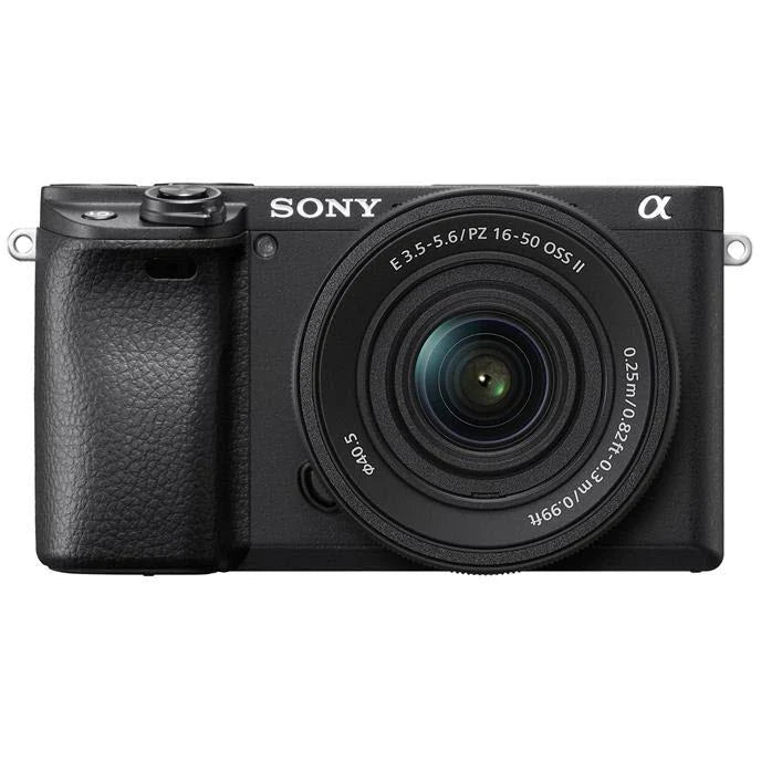 SONY ILCE - 6400K/B AP2 A6400 MIRRORLESS CAMERA WITH 16 - 50MM F/3.5 - 5.6 II LENSIT CareCamera