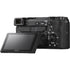 SONY ILCE - 6400K/B AP2 A6400 MIRRORLESS CAMERA WITH 16 - 50MM F/3.5 - 5.6 II LENSIT CareCamera