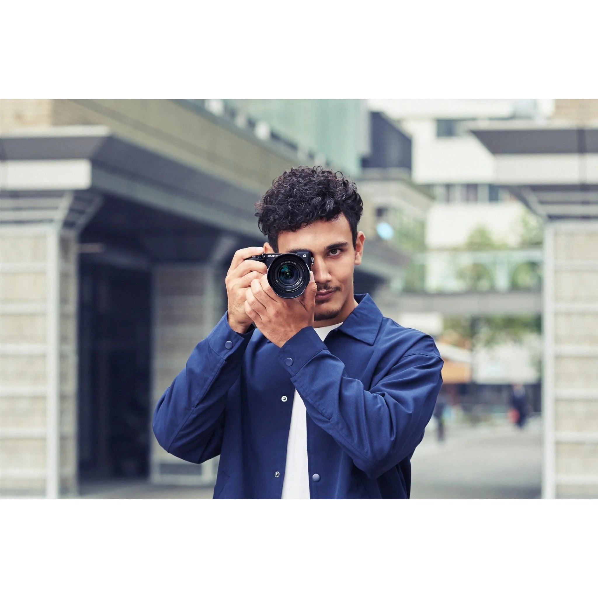 SONY ILCE - 6400K/B AP2 A6400 MIRRORLESS CAMERA WITH 16 - 50MM F/3.5 - 5.6 II LENSIT CareCamera