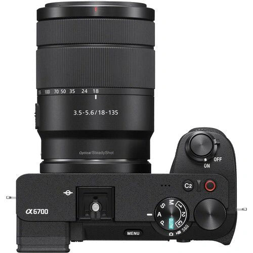 SONY ILCE - 6700MBQAF1 ALPHA 6700 MIRRORLESS DIGITAL CAMERA WITH 18 - 135MM LENSIT CareCamera