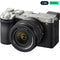 SONY ILCE-7CM2L/B A7C II MIRRORLESS CAMERA WITH 28-60MM LENS (SILVER) | IT Care Kuwait