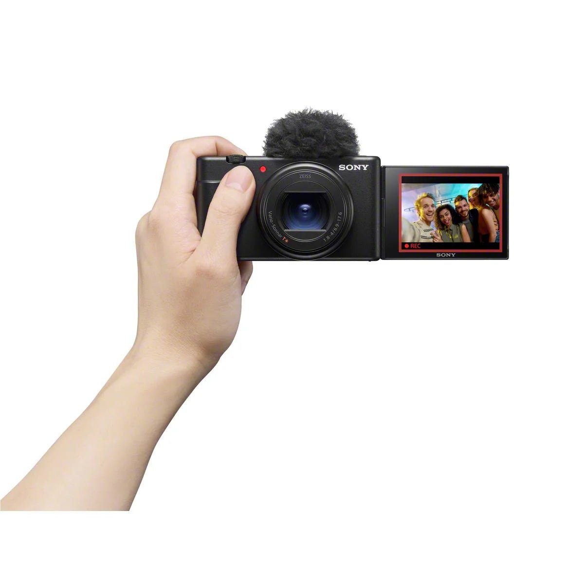 Sony ZV - 1 II Digital Vlogging Camera – 20.1MP 1" Exmor RS Sensor with 18 - 50mm f/1.8 - 4 Lens, 4K Video & Flip Touchscreen (Black)IT CareCamera