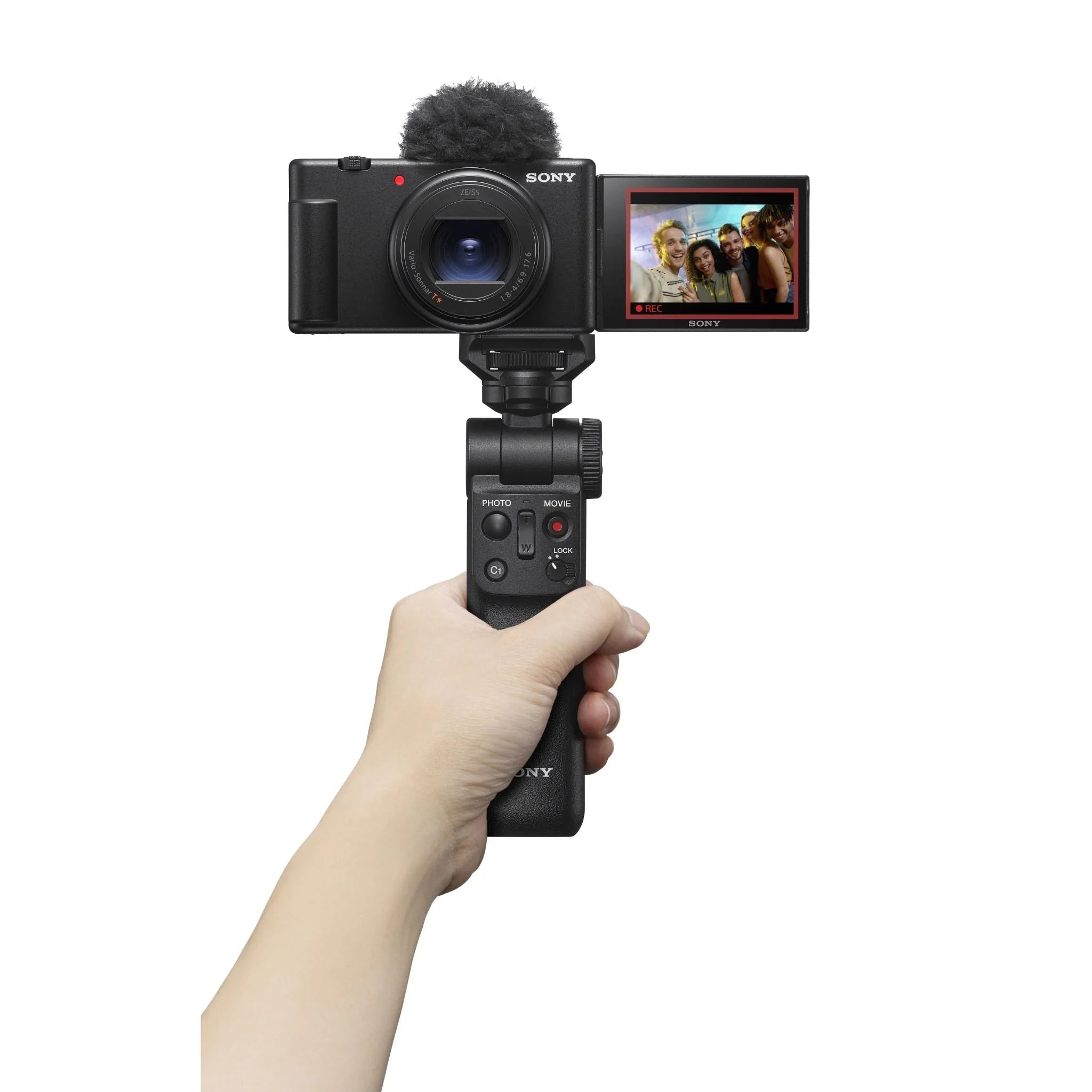 Sony ZV - 1 II Digital Vlogging Camera – 20.1MP 1" Exmor RS Sensor with 18 - 50mm f/1.8 - 4 Lens, 4K Video & Flip Touchscreen (Black)IT CareCamera