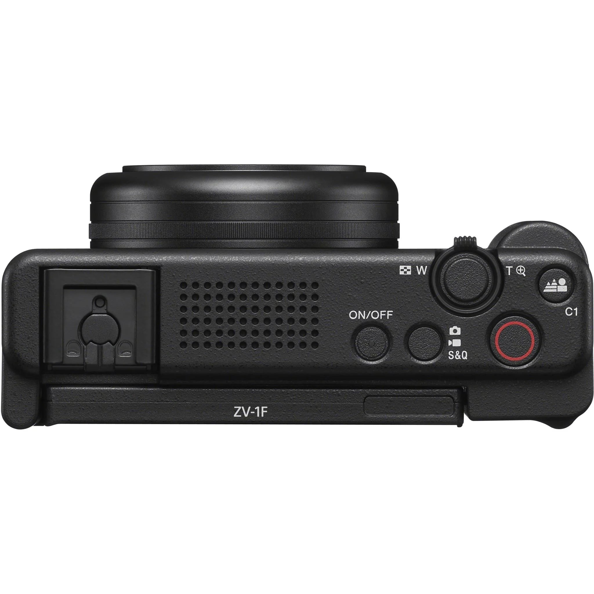 Sony ZV - 1F Vlogging Camera – 20.1MP 1" Sensor with 20mm f/2 Lens, 4K Video & Flip Touchscreen (Black)IT CareCamera