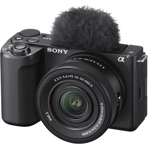Sony ZV - E10 II Mirrorless Vlogging Camera with 16 - 50mm OSS II Lens – 26MP APS - C 4K Creator Camera with Flip Touchscreen (Black)IT CareCamera