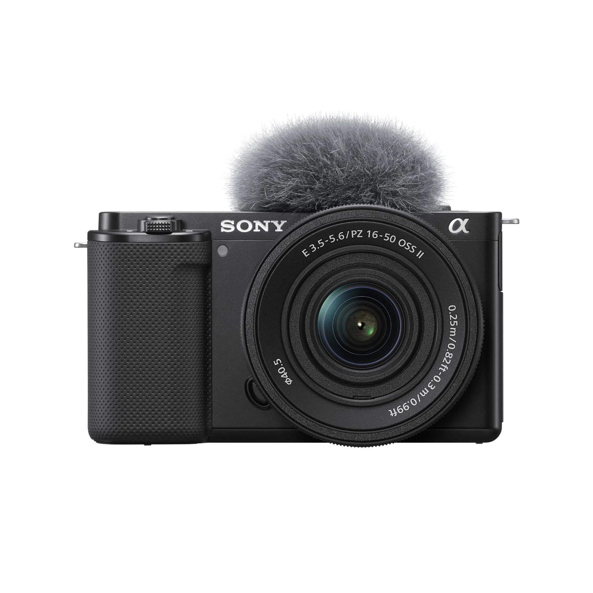 Sony ZV - E10 Mirrorless Vlogging Camera with 16 - 50mm OSS II Lens – 24.2MP APS - C 4K Creator Camera with Flip Touchscreen (Black)IT CareCamera