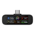 Powerology Vaultx 256Gb Mini Portable SSD Drive - Black
