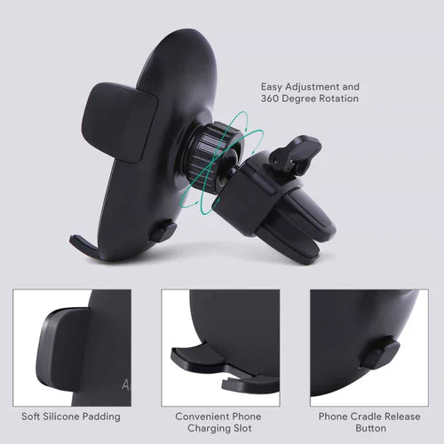 Aukey Cp Holder For Car Aukey 360-Degree Flexible Car Air Vent