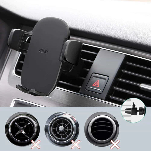 Aukey 360-Degree Flexible Car Air Vent Phone Holder Car Mount