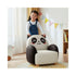 Linsy Kids Panda Mini Single Sofa Chair - Black & White