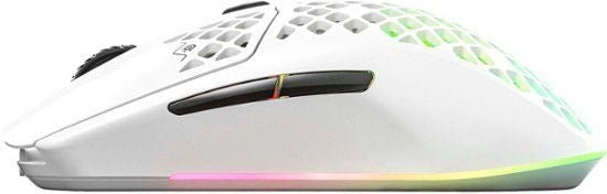 SteelSeries - Aerox 3 2022 Edition Wireless Gaming Mouse with Ultra Lightweight Design - Snow WhiteIT CareGaming Mouse
