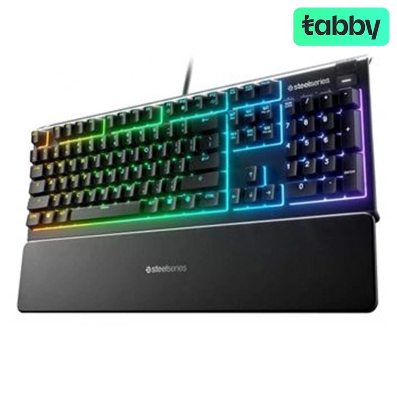 SteelSeries - Apex 3 Hybird RGB Mechanical Gaming Keyboard | IT Care Kuwait