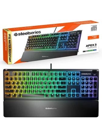 SteelSeries - Apex 3 Hybird RGB Mechanical Gaming KeyboardIT CareGaming Keyboard
