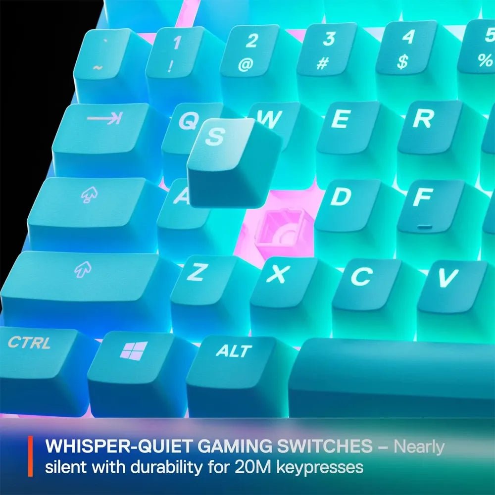 SteelSeries Apex 3 TKL RGB Gaming Keyboard - Aqua (US Layout)IT CareGaming Keyboard