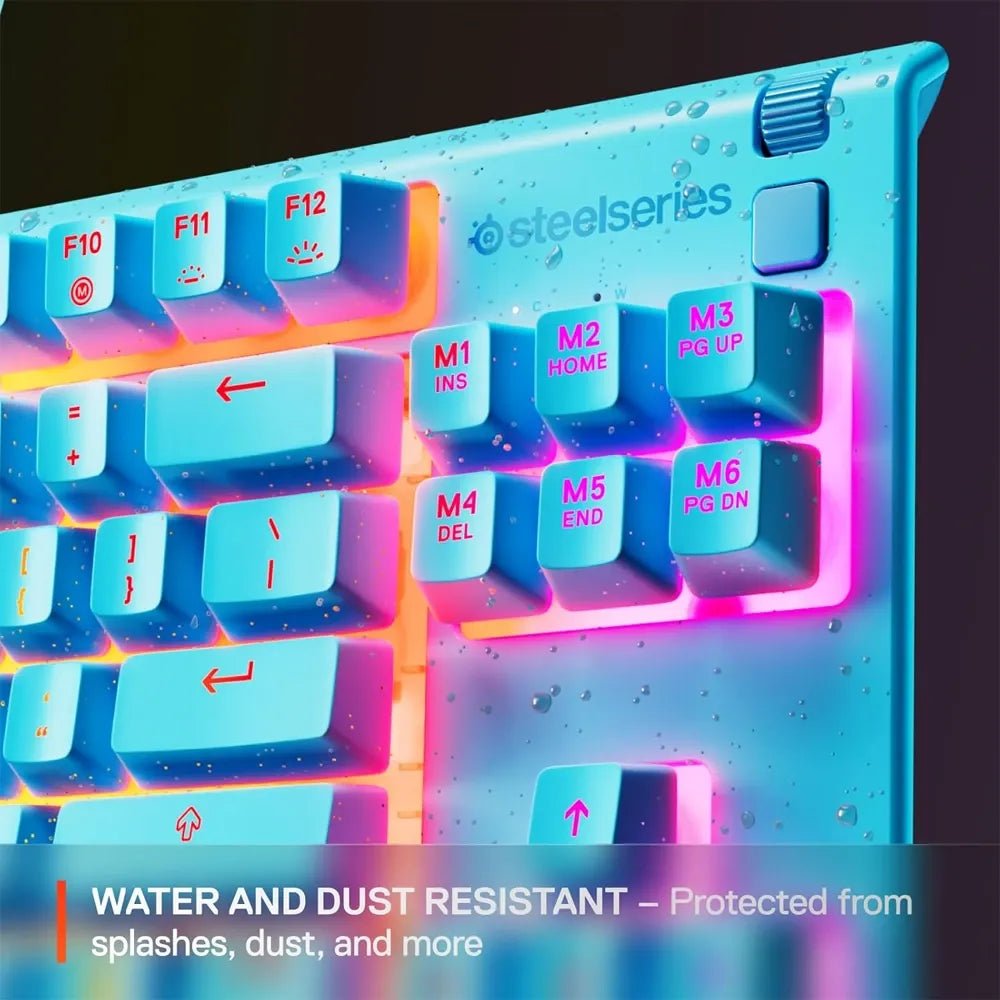 SteelSeries Apex 3 TKL RGB Gaming Keyboard - Aqua (US Layout)IT CareGaming Keyboard