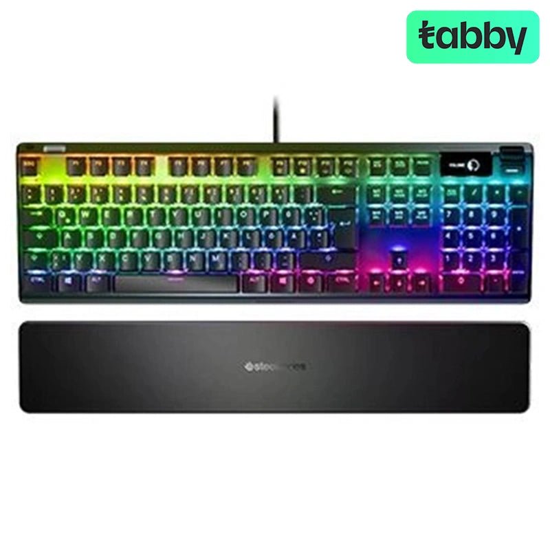STEELSERIES APEX 7 MECHANICAL SWITCHES - Red Linear GAMING KEYBOARD | IT Care Kuwait