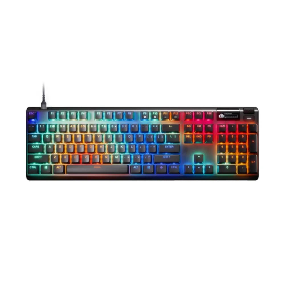 Steelseries Apex Pro Gen 3 Wired Rgb Mechanical Gaming Keyboard (Us Layout) - BlackIT CareGaming Keyboard