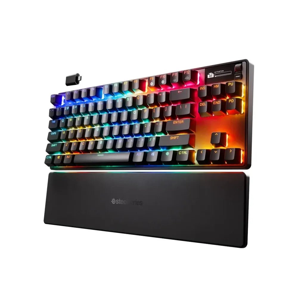 Steelseries Apex Pro Tkl Gen 3 Wireless Rgb Mechanical Gaming Keyboard (Us Layout) - BlackIT CareGaming Keyboard