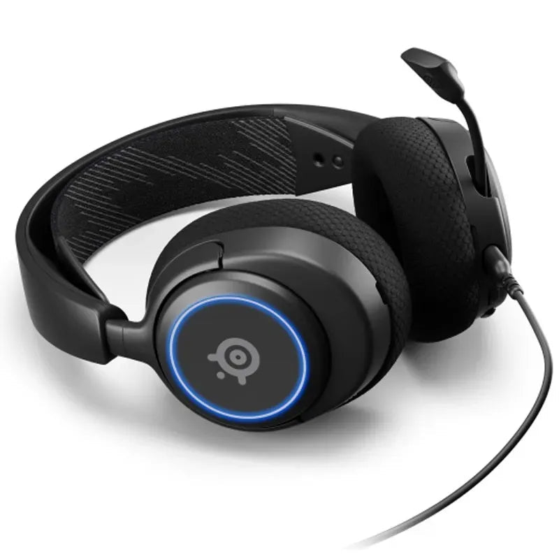 SteelSeries Arctis Nova 3 Wired RGB Gaming Headset, for PC, Playstation & Xbox - BlackIT CareGaming Headset